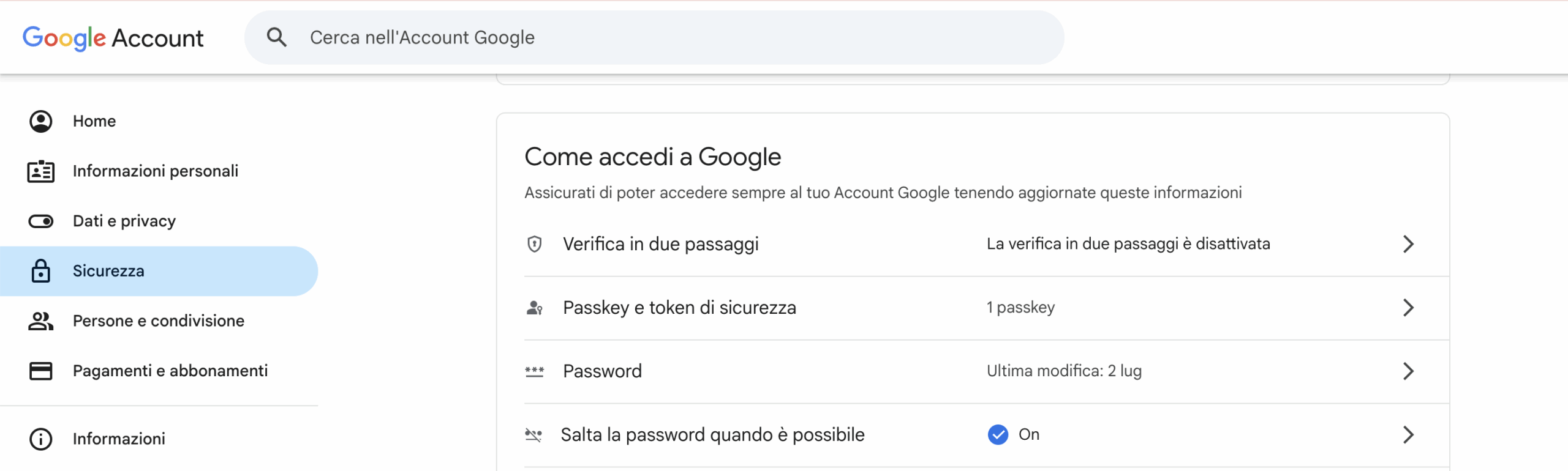 2FA Spenta