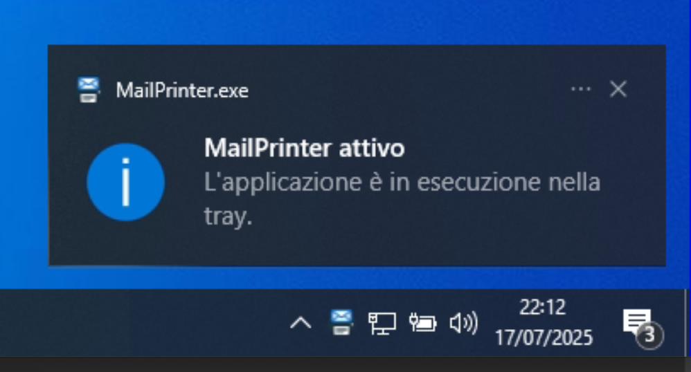 Schermata avvio scansione